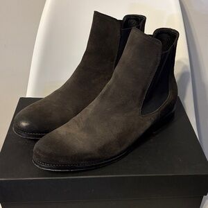 Thursday Boot Company Men's Chelsea Boots - Cavalier - Shadow Grey Suede